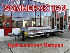 Möslein TT21-6,5 hydr 21 t Tandemtieflader, hydr. Rampen,