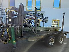Fliegl mit Forstkran