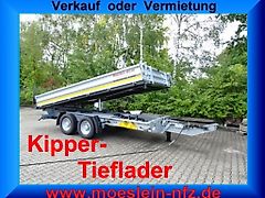 Möslein TTD 13 Verzinkt 13 t Tandem 3- Seitenkipper Tiefl