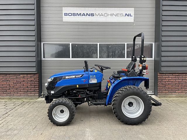 Solis 16 minitractor NIEUW 5 jaar GARANTIE (optie garden pro banden)