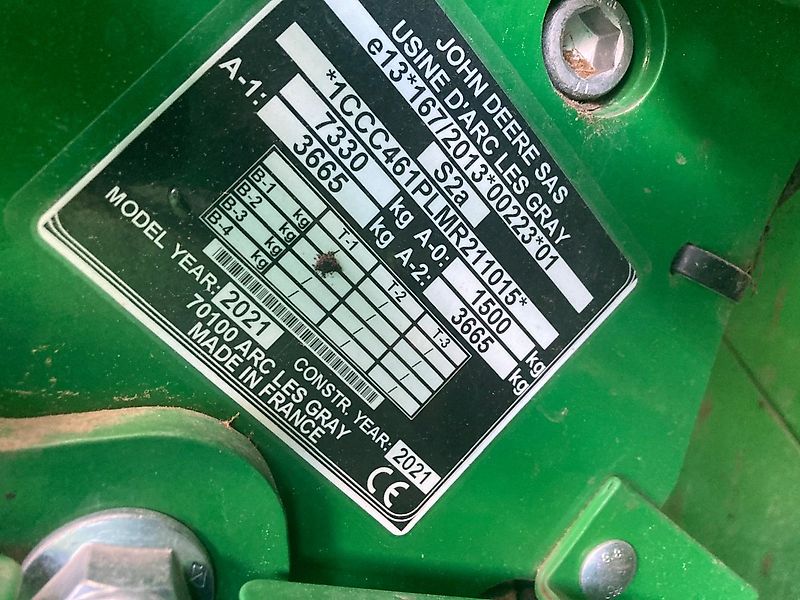 John Deere C461R