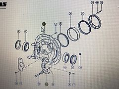 Claas 00 0599 854 0/00 0599 877 0/ Claas obudowa/Claas Xerion 3300 (Części zamienne)