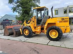 JCB 410 shovel wiellader loader + 2 bakken 4x4 robuust