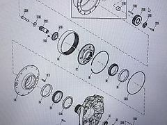 John Deere R555814/John Deere wałek zębaty/John Deere 8345R 8270R 8295R 8320R 8335R 8370R (Części zamienne)