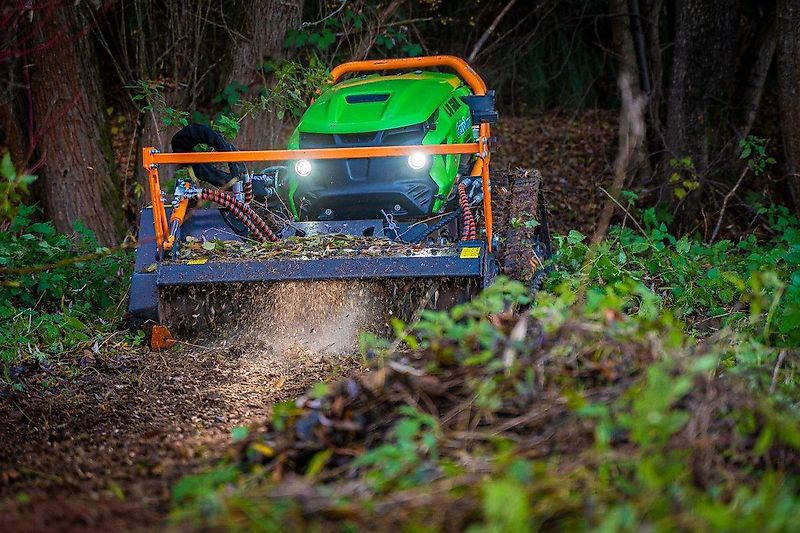 TMC Cancela TLE-125 Hydraulischer Forstmulcher für Mähraupe /Funkraupe