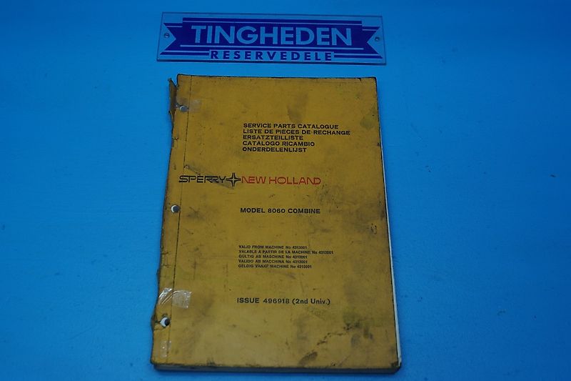 New Holland 8060 (Spare part/Reservedel/Ersatzteil)