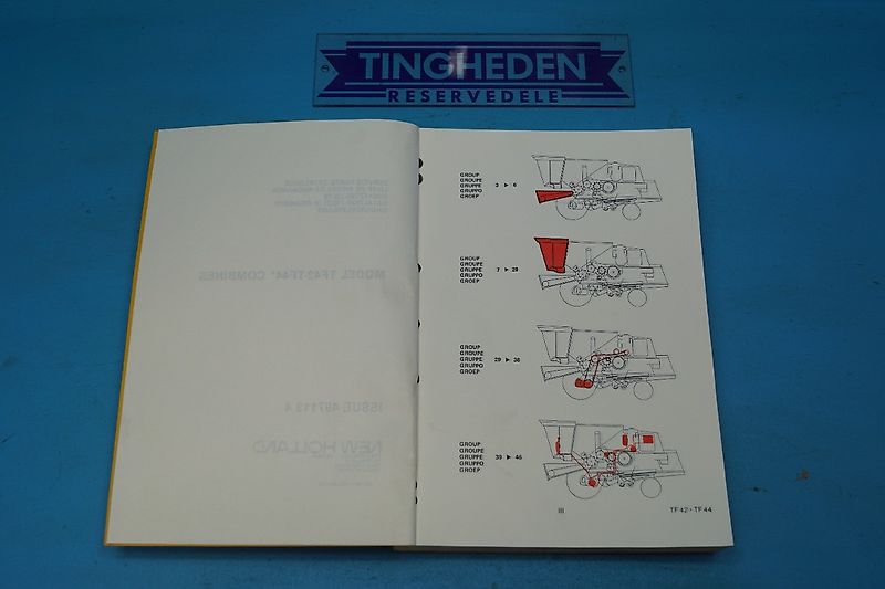 New Holland TF44 (Spare part/Reservedel/Ersatzteil)