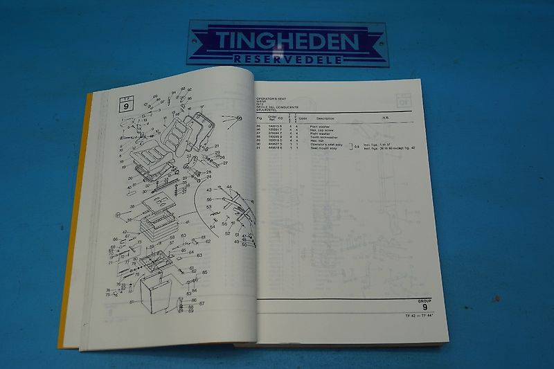 New Holland TF44 (Spare part/Reservedel/Ersatzteil)