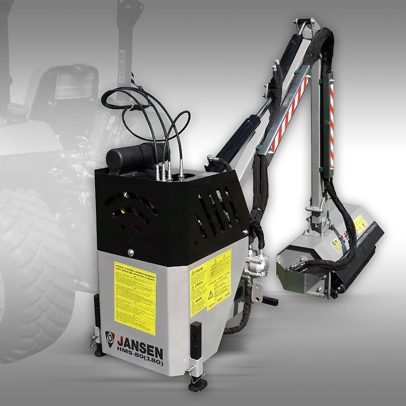 Jansen Hydraulischer Heckmulcher/Mähbalken Jansen HMS-80(180) Mähwerk-/Balken