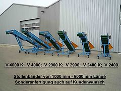 EURO-Jabelmann Förder- Stollenbänder, NEU, Länge: 1000 - 6000 mm, eigene Herstellung (Made in Germany)