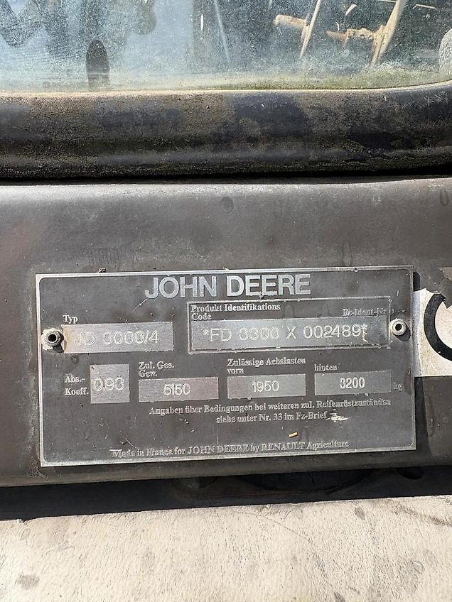 John Deere 3300 X