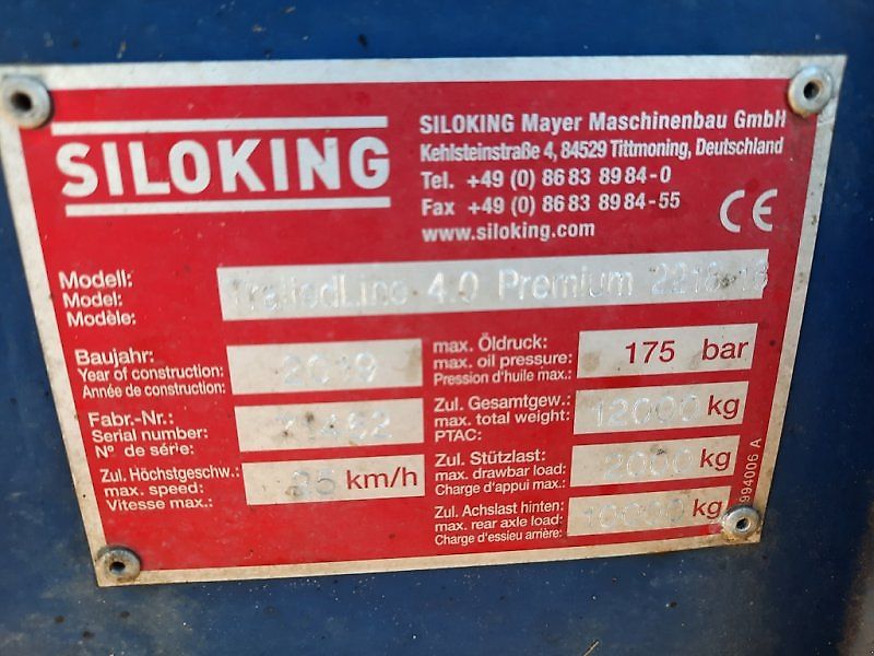 Siloking TrailedLine Premium 2218 18m³ *guter Zustand*