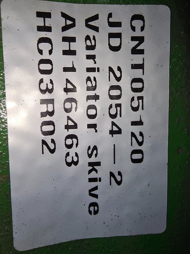 John Deere 9540 (Spare part/Reservedel/Ersatzteil)