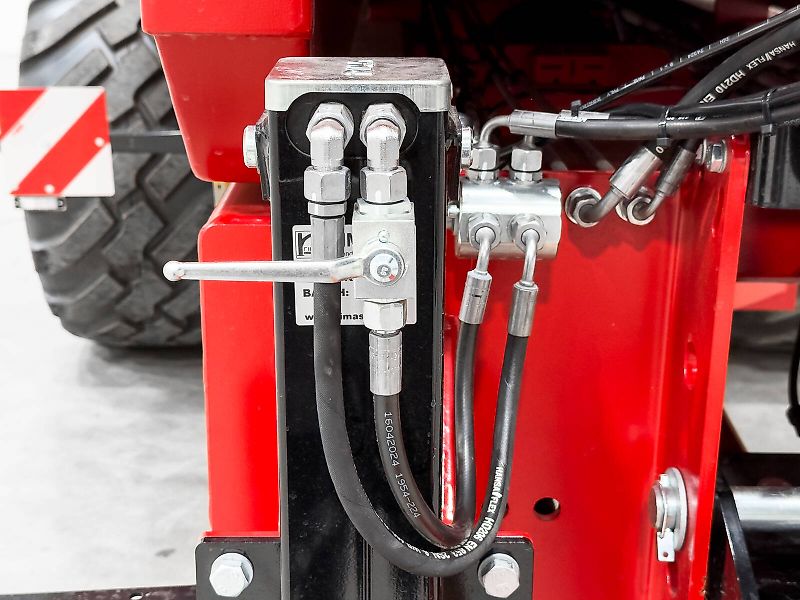 Krampe Big Body 900 (BB 900) 28 tons capacity, 46,1 m3, 3 axles, 80 cm extension, Made in Germany, premium trailer