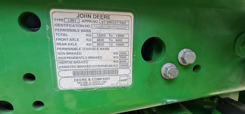 John Deere 6210 R