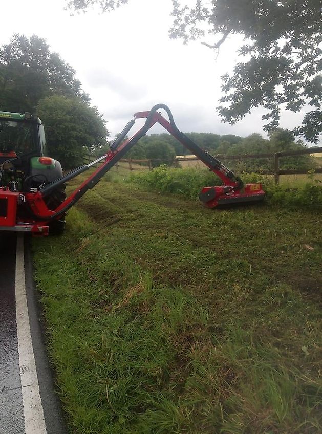 Omarv Auslegemulcher Böschungsmulcher Mulcher Mäher D 500 Plus