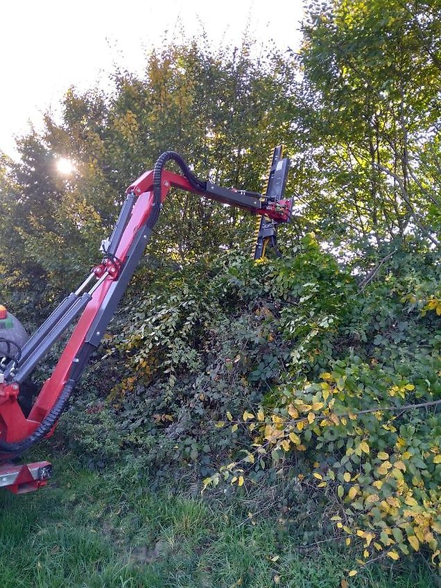 Omarv Auslegemulcher Böschungsmulcher Mulcher Mäher D 500 Plus