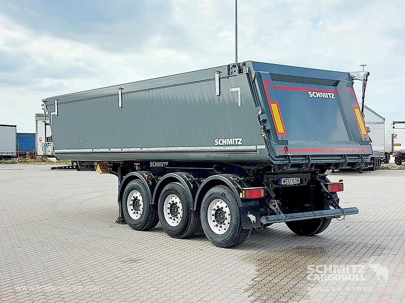 Schmitz Semitrailer Tipper Alu-square sided body 27m³
