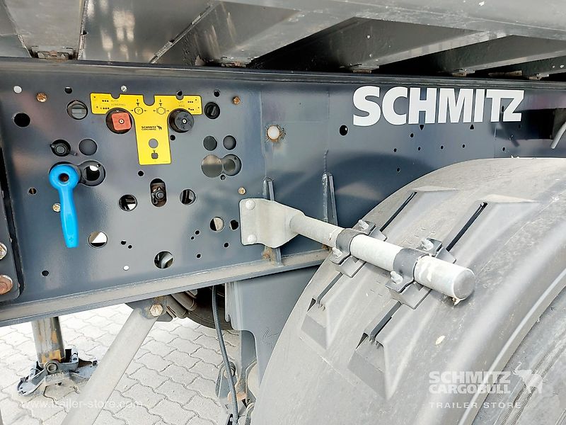 Schmitz Semitrailer Tipper Alu-square sided body 27m³