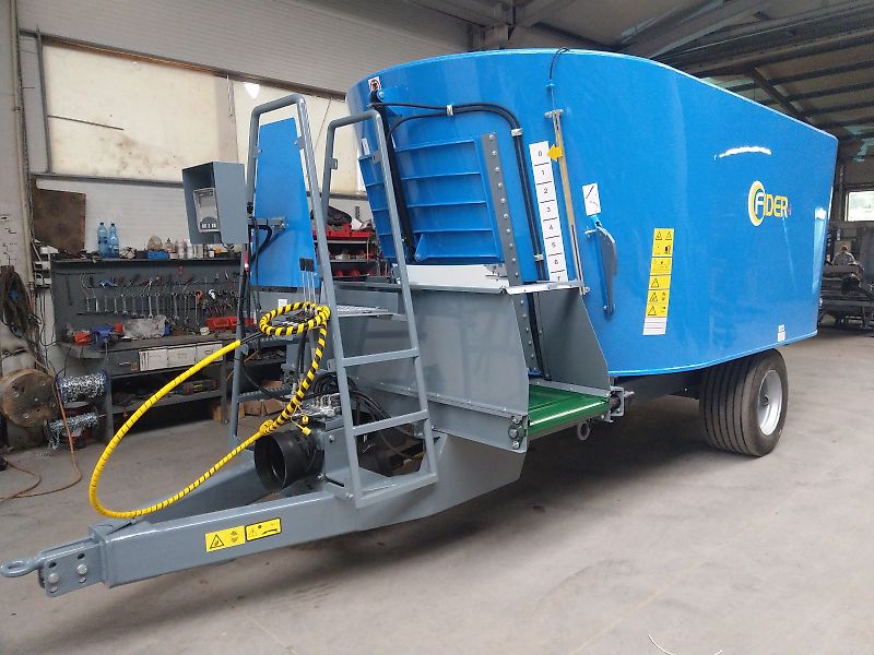 Zamet Futtermischwagen / Feed mixer / Melangeuse / Carro miscelatore / Кормораздатчик / Wóz paszowy 16 m3