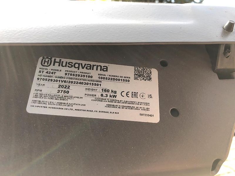 Husqvarna Schneefräse ST424T