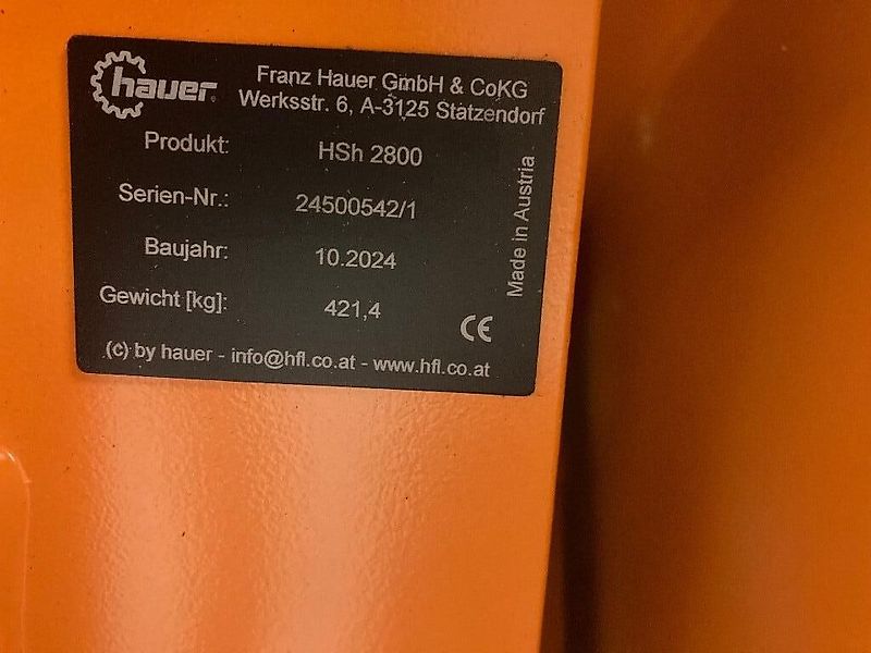 Hauer HS 2800