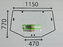 John Deere  Heckscheibe L213351, L78727, L156325