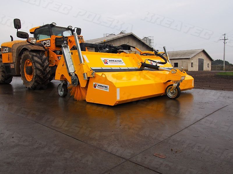 KREATEC Kehrmaschine / Kehrbesen / Veegmaschine TITANIUM 2,6m, Burste 760 mm