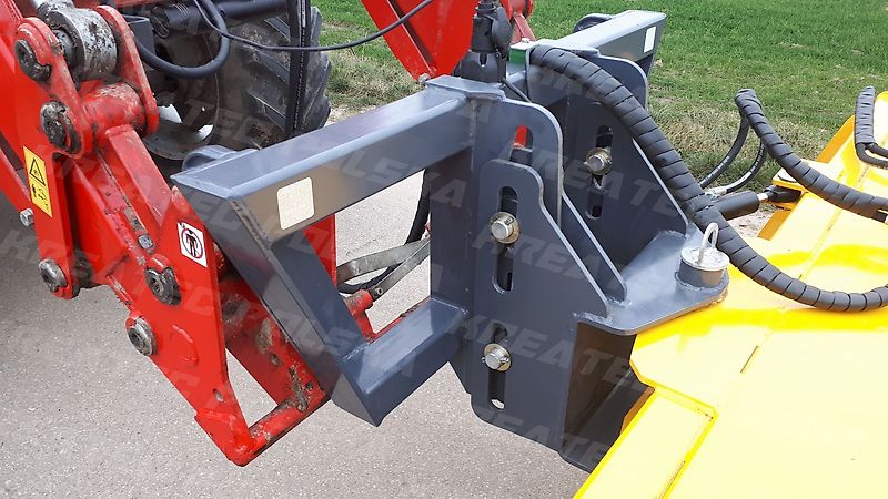 KREATEC Kehrmaschine / Kehrbesen / Veegmaschine TITANIUM 2,6m, Burste 760 mm