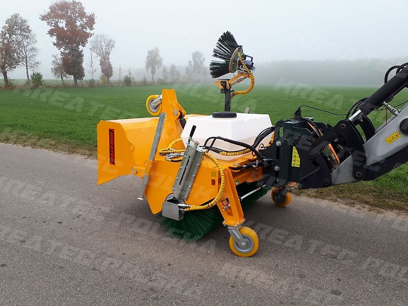 KREATEC Kehrmaschine / Kehrbesen / Veegmaschine TITANIUM 2,6m, Burste 760 mm