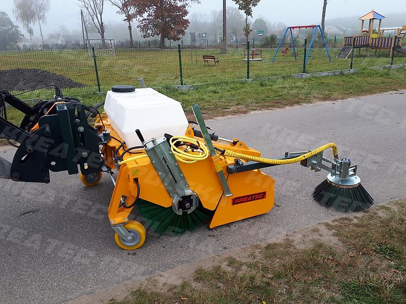 KREATEC Kehrmaschine / Kehrbesen / Veegmaschine TITANIUM 2,6m, Burste 760 mm