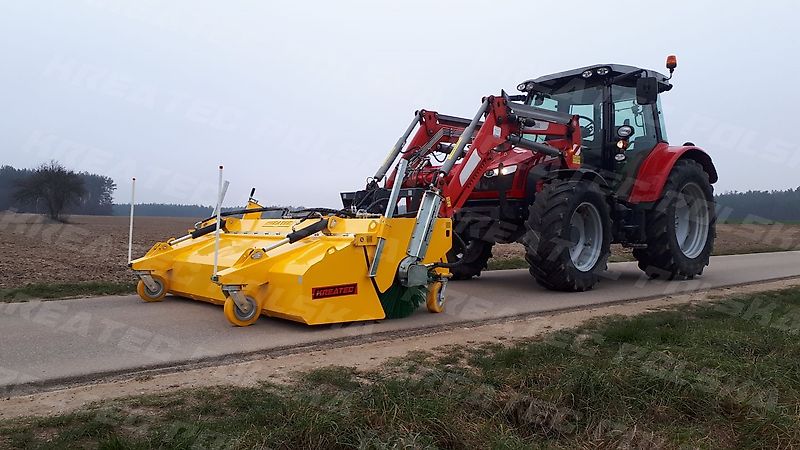 KREATEC Kehrmaschine / Kehrbesen / Veegmaschine TITANIUM 2,6m, Burste 760 mm