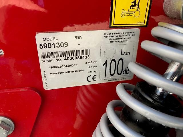 Ferris ZT 600 IS - 112CM