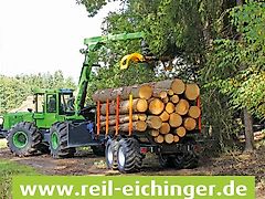 Reil & Eichinger Rückewagen ohne Kran Reil & Eichinger 14T2 PRO für Forstschlepper Skidder