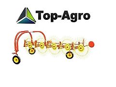 Top-Agro Sternschwader mit Stützräder