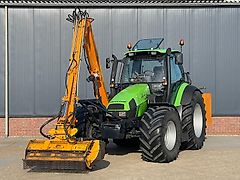 Deutz-Fahr Agrotron 120 MK3 met Herder Grenadier MBK 512 S
