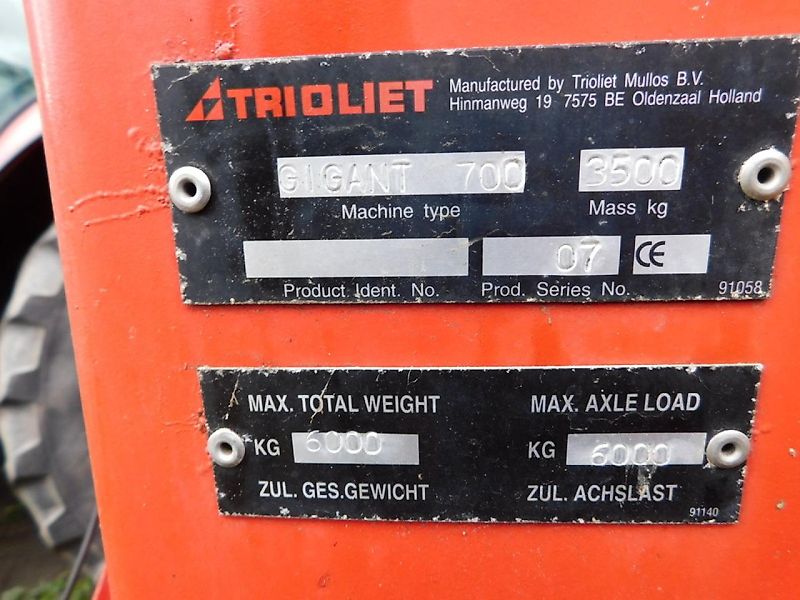 Trioliet GIGANT 700