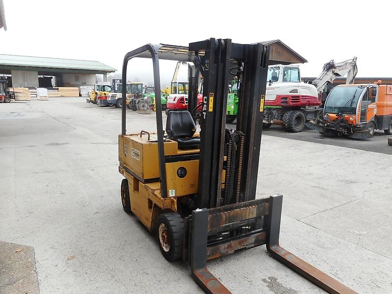 Caterpillar v35d mit triplexfreihubmast + seitenschieber