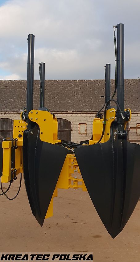 Grutech Rundspatenmaschine GTH-PD / Verpflanzmaschine / Baumspinnmaschine 4 Spaten 1,3m (verschiedene Optionen)