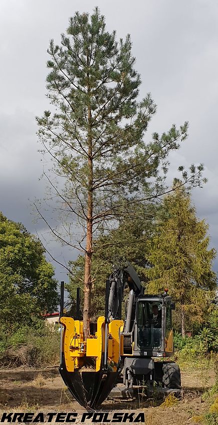 Grutech Rundspatenmaschine GTH-PD / Verpflanzmaschine / Baumspinnmaschine 4 Spaten 1,3m (verschiedene Optionen)