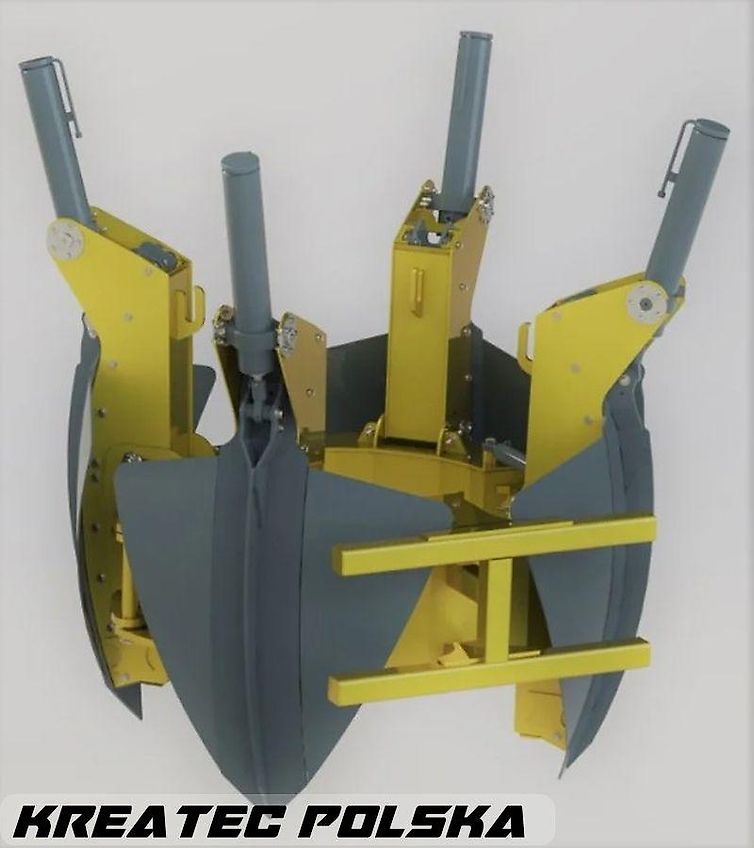 Grutech Rundspatenmaschine GTH-PD / Verpflanzmaschine / Baumspinnmaschine 4 Spaten 1,3m (verschiedene Optionen)