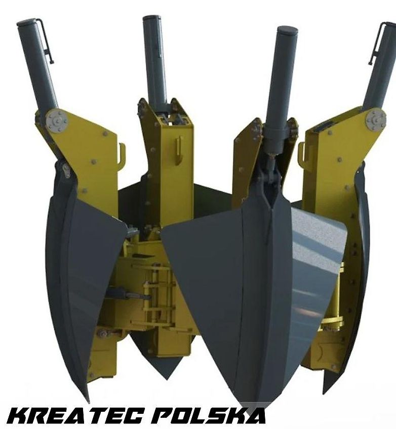 Grutech Rundspatenmaschine GTH-PD / Verpflanzmaschine / Baumspinnmaschine 4 Spaten 1,3m (verschiedene Optionen)