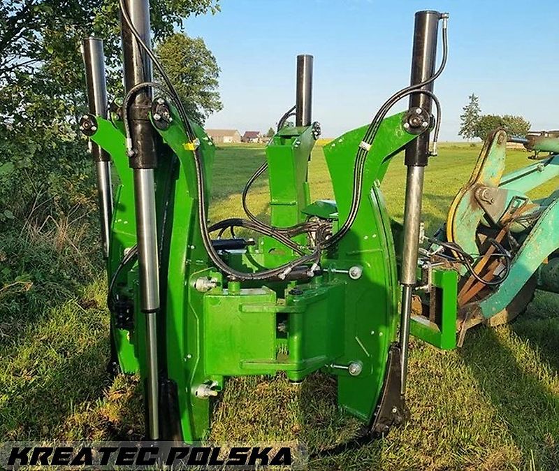 Grutech Rundspatenmaschine GTH-PD / Verpflanzmaschine / Baumspinnmaschine 4 Spaten 1,3m (verschiedene Optionen)