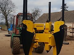 Grutech Rundspatenmaschine GTH-PD / Verpflanzmaschine / Baumspinnmaschine 4 Spaten 0,9 m (verschiedene Optionen)