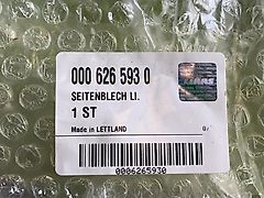 Claas Seitenbleche für V- Schneidwerk bis 7,50 m