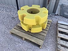 John Deere REAR WHEEL WEIGHTS 625KG EACH - John Deere 7020,7030,7R,8010,8020,8030