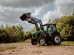 FoTrak Neu!! Fotrak 504K Allrad Motor: 50 PS Euro 5 Kabine Frontlader Druckluft kein Arbos