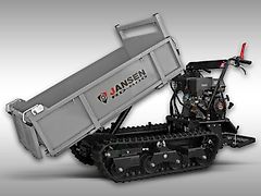 Jansen Raupendumper Jansen RD-800, hydr. Mulde,Flachmulde,15 PS, Kettendumper