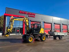 Yanmar B 110 W / Engcon, Kärry, 6-työlaitetta