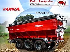 Unia BIZON 36 Überladewagen 36m³ Wiegesystem 31 to